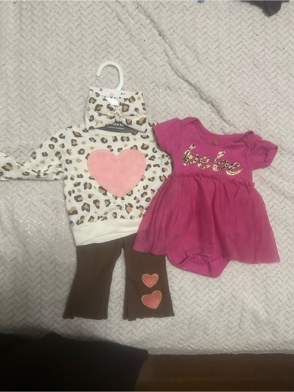 Boujee baby girl outfits- set of 2